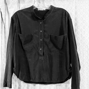 Everlane silk blouse